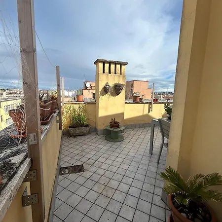 Walk To Vatican, Rooftop In Lägenhet *